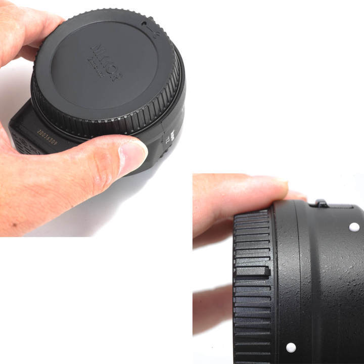 Camera Body Cap and Rear Lens Cap for Nikon Z7 Z6 Z50 Camera Body