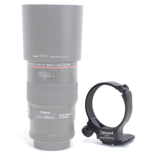 CNC Tripod Mount Ring D Lens Collar for Canon EF 100mm f/2.8L Macro IS USM Lens