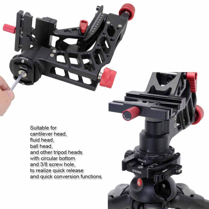 Best Tripod Head Mount Converter Arca Fit Quick Release Plate Adapter