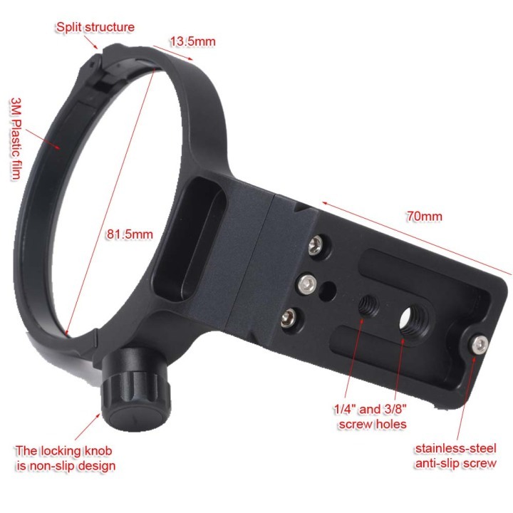 Best iShoot Tripod Mount Ring Lens Collar for Canon RF 70200mm f/2.8L