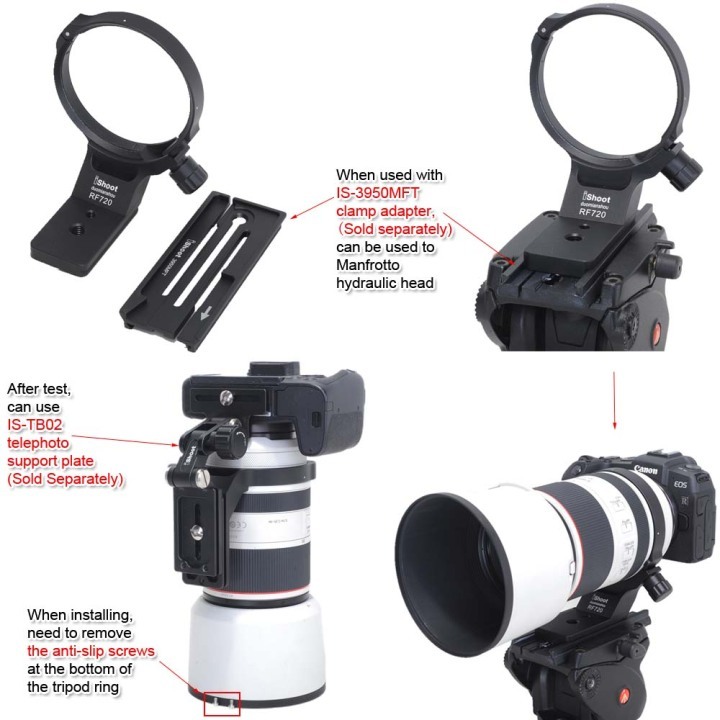 iShoot Lens Collar for Canon RF 70-200mm F2.8L IS ... – Grandado