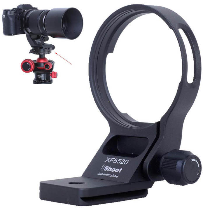 Best iShoot Tripod Mount Ring Lens Collar for Fujifilm Fuji XF 55