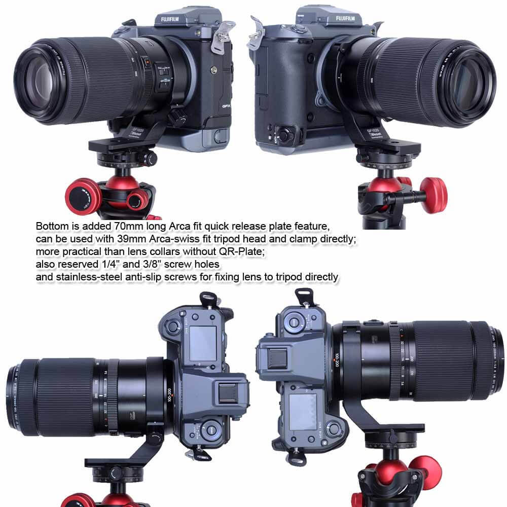 IShoot Tripod Mount Ring Compatible With Fuji GF 100 - View #5