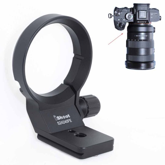 Best iShoot Tripod Mount Ring Lens Collar for Fuji GF 100200mm f/5.6 R