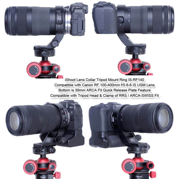 Best iShoot Tripod Mount Ring Lens Collar for Canon RF 100