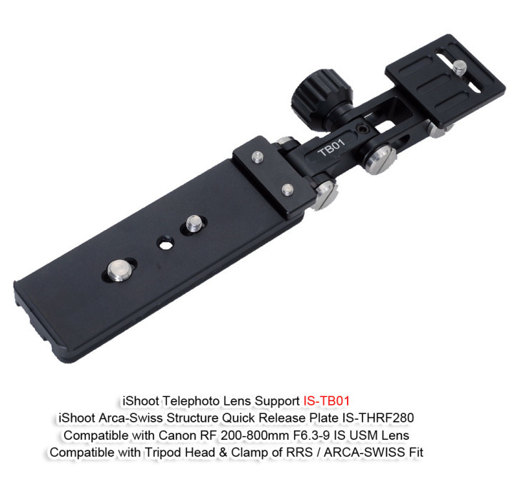 Best iShoot Arca-Swiss Fit Camera Quick Release Plate