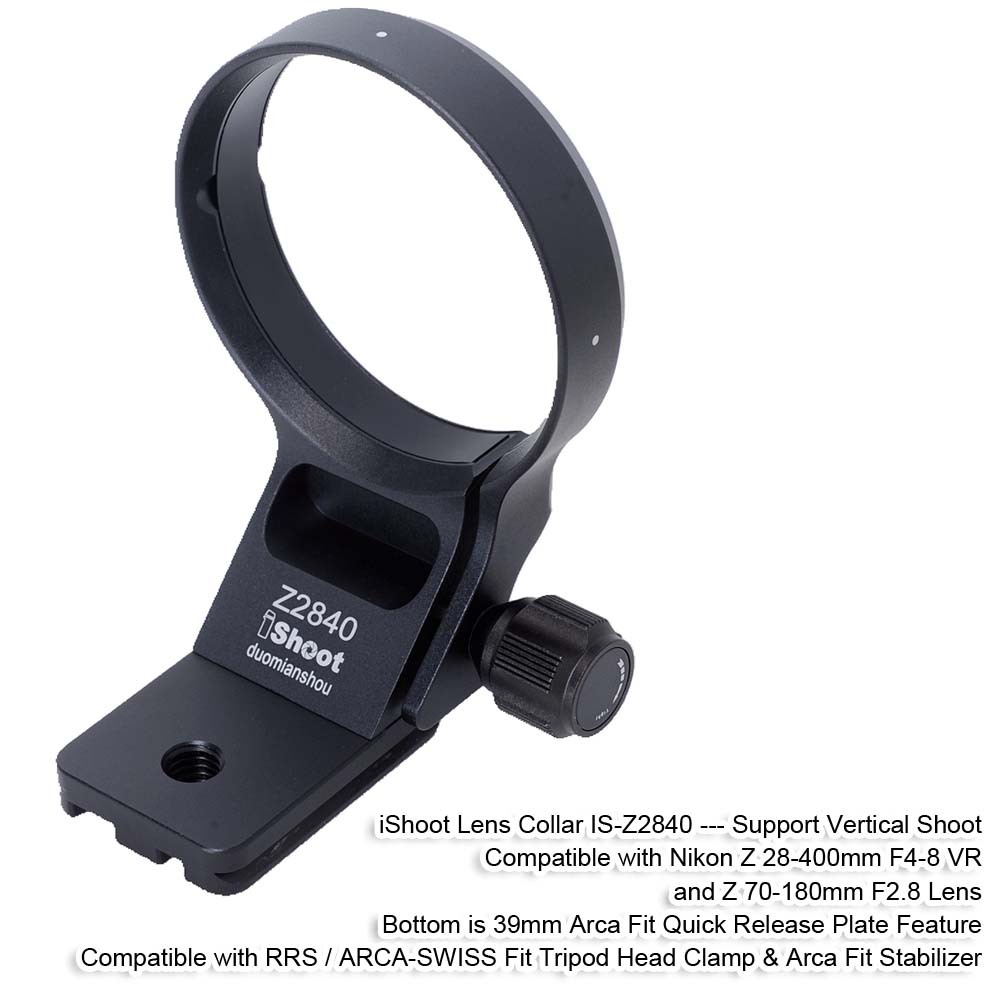 Best iShoot Tripod Mount Ring Lens Collar for Nikon Nikkor Z