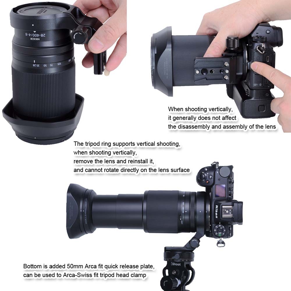 Best iShoot Tripod Mount Ring Lens Collar for Nikon Nikkor Z Best iShoot Tripod Mount Ring Lens Collar for Nikon Nikkor Z