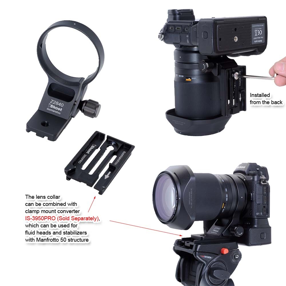Best iShoot Tripod Mount Ring Lens Collar for Nikon Nikkor Z