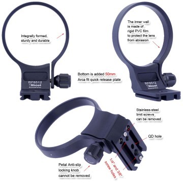 iShoot Tripod Mount Ring Lens Collar for Canon RF 85mm F1.2L USM DS