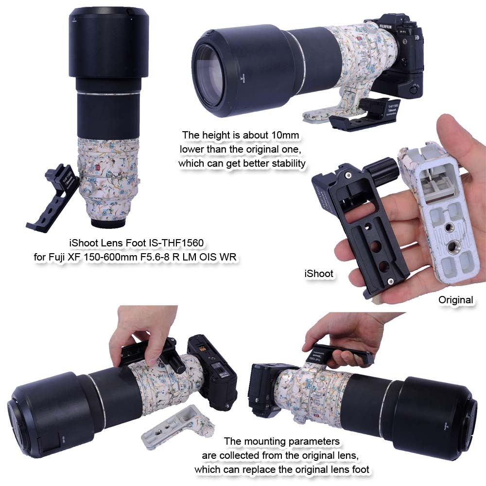 IShoot Tripod Mount Ring Compatible With Fuji GF 100 - View #10