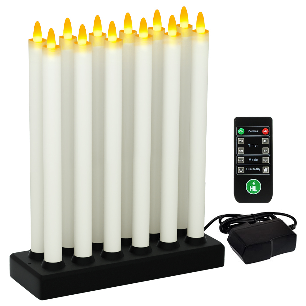 Rechargeable Taper Candles HL Candle (Happiness Light)