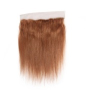 #30 Medium Auburn Straight Remy Human Hair Colored Lace Frontals 13X4 13X4LCHA-18