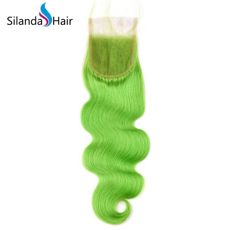 Light Green Body Wave 100% Remy Human Hair 3 Bundles