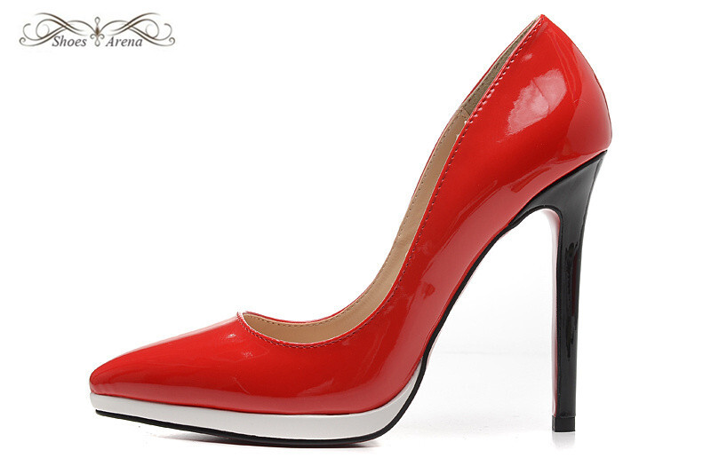 Heels Red Patent Leather 