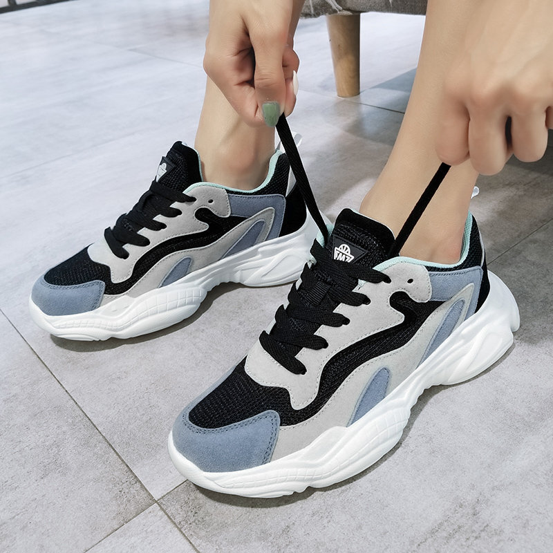 women's breathable dad sneakers