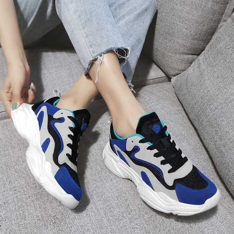 women's breathable dad sneakers