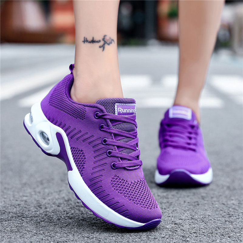 lavender running shoes