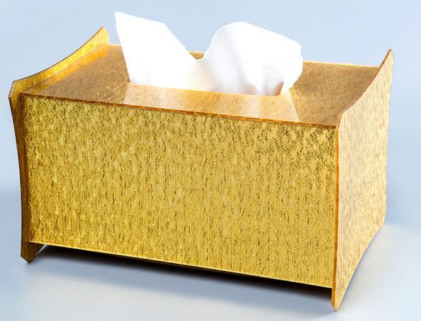 acrylic tissue holder