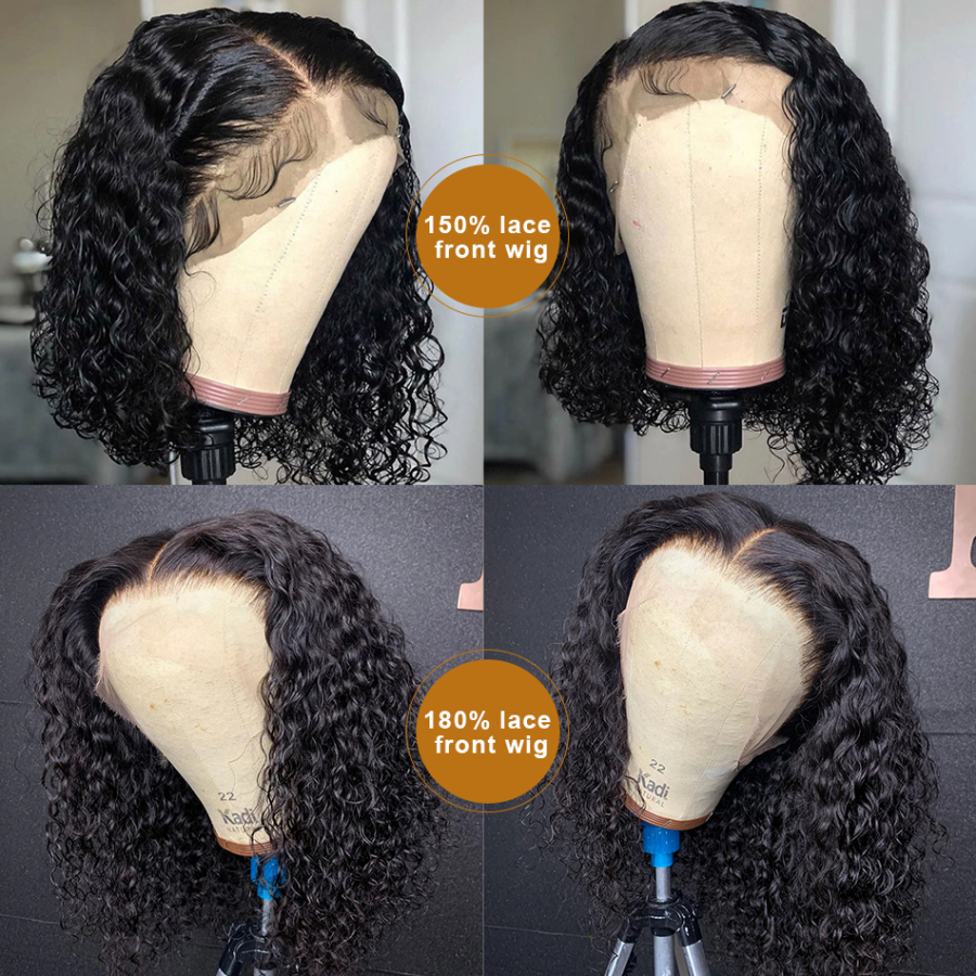 lace front wig with pre-plucked hairline