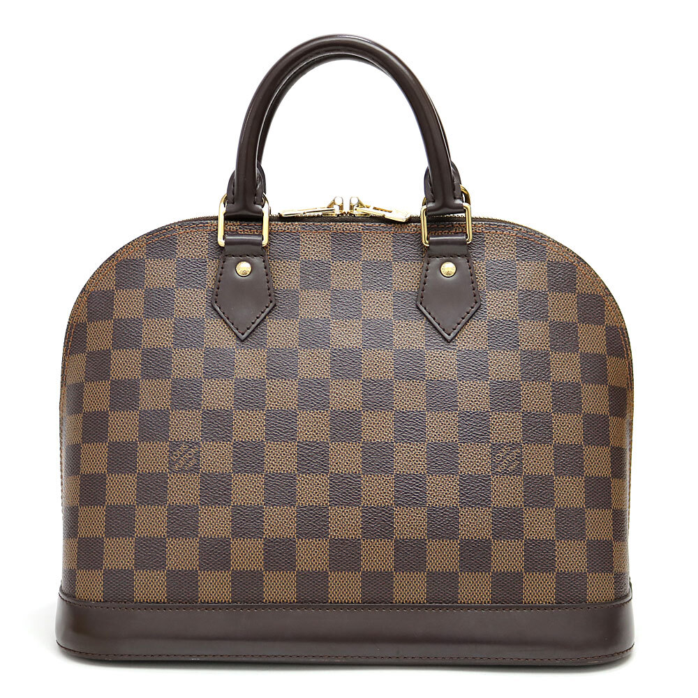 3 sizes Louis vuitton alma BB bag louis vuitton tote bag louis vuitton women&#39;s handbags brown ...