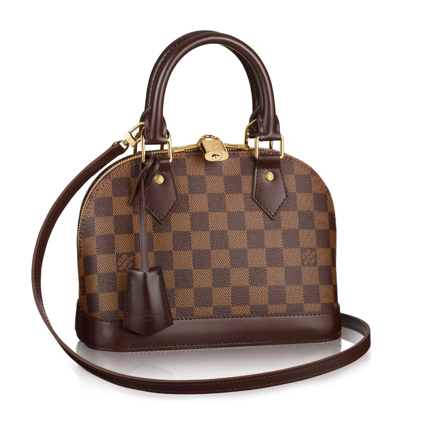 3 sizes Louis vuitton alma BB bag louis vuitton tote bag louis vuitton women&#39;s handbags brown ...