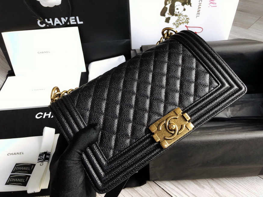 Coco chanel bags sale Boy chanel purse outlet chanel handbags for sale Grained Calfskin Black ...