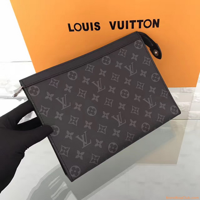 Louis vuitton clutch bag lv pochette replica designer bags lv black bag louis vuitton black ...