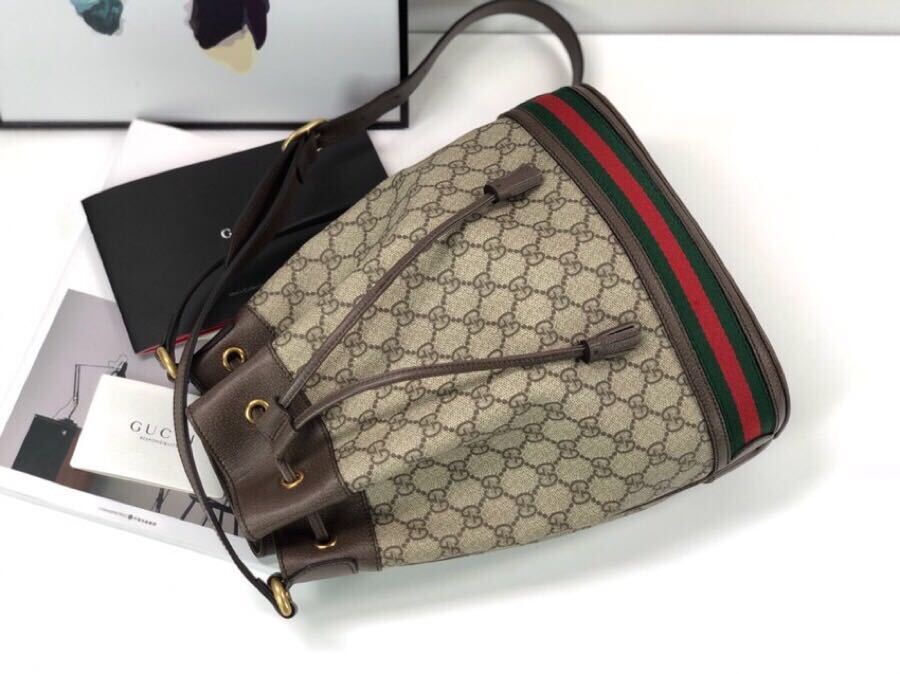Gucci bucket handbags cheap gucci ophidia gg small shoulder bag women&#39;s replica bags 540457