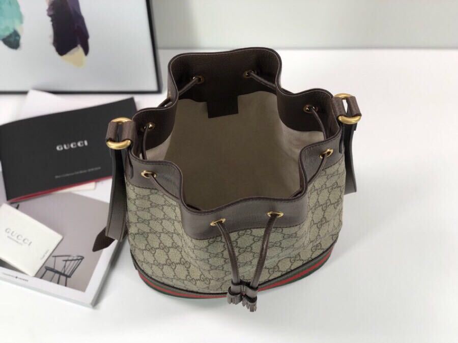 Gucci bucket handbags cheap gucci ophidia gg small shoulder bag women&#39;s replica bags 540457