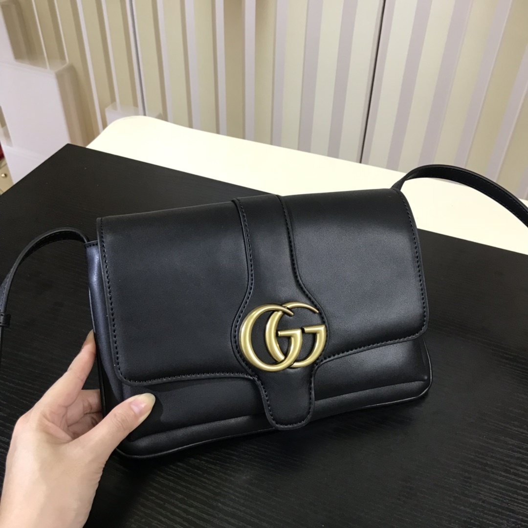 New gucci bags purses cheap gucci shoulder bag women&#39;s gucci small bag Arli black leather gucci ...