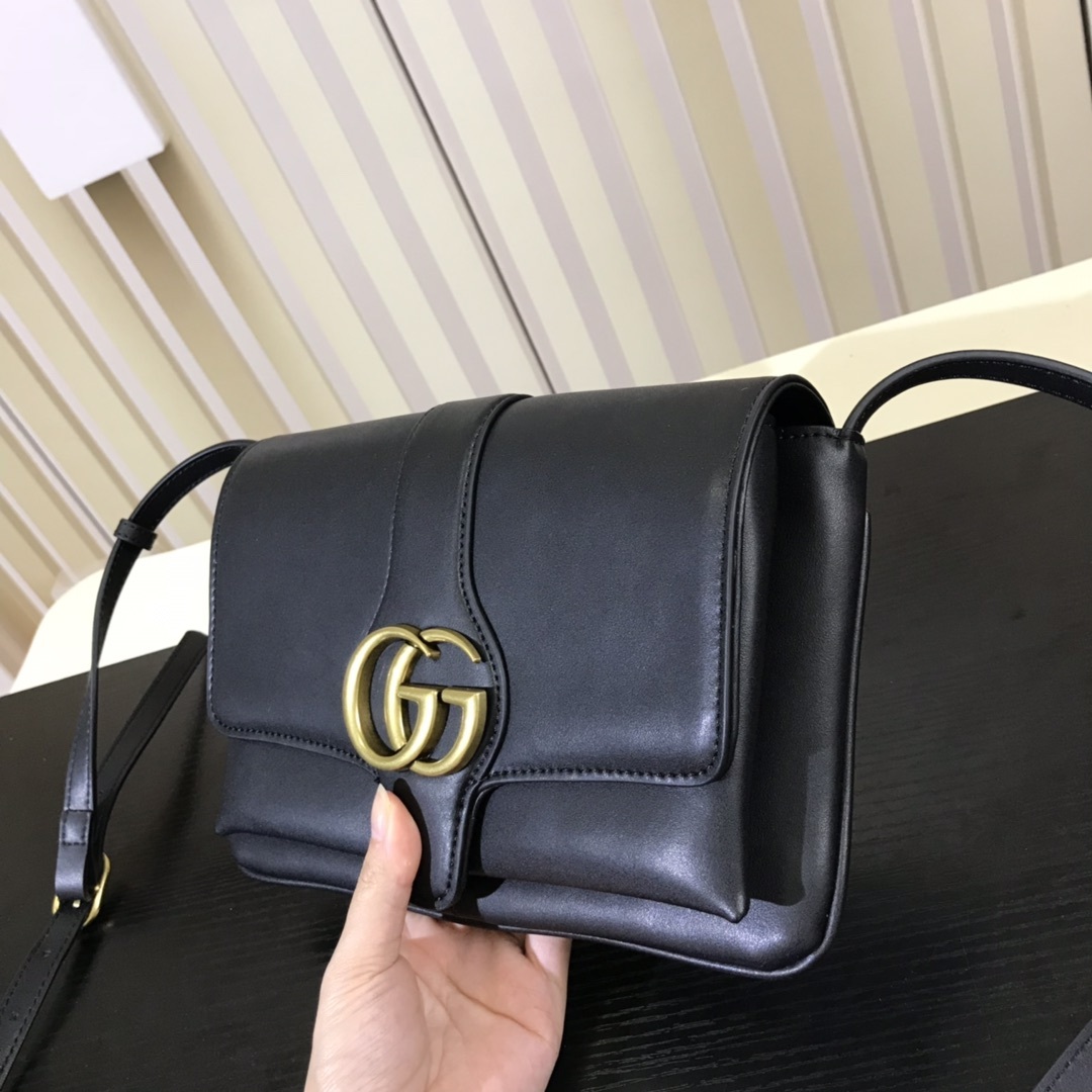New gucci bags purses cheap gucci shoulder bag women&#39;s gucci small bag Arli black leather gucci ...