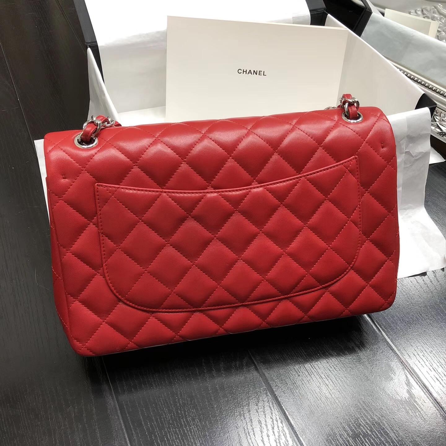 5 colors Chanel bags online women&#39;s handbags Leather Chanel 2.55 Classic Flap Jumbo Shoulder ...