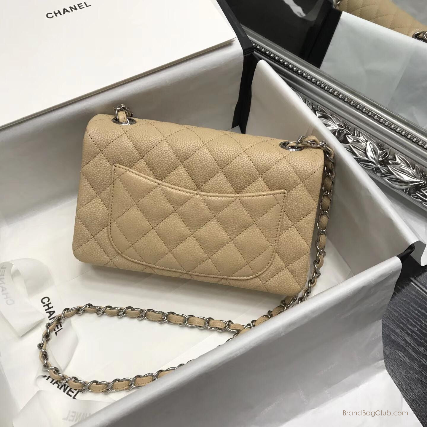 Chanel handbags crossbody bag caviar coco quilted hand bag beige chanel classic flap bag small ...