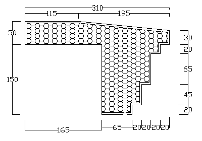Grc Polystyrene Decorative Line Structural Shaped Foamcore Moulding
