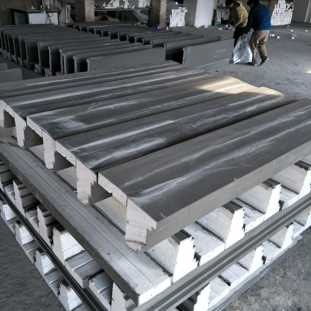 Grc Polystyrene Decorative Line Structural Shaped Foamcore Moulding