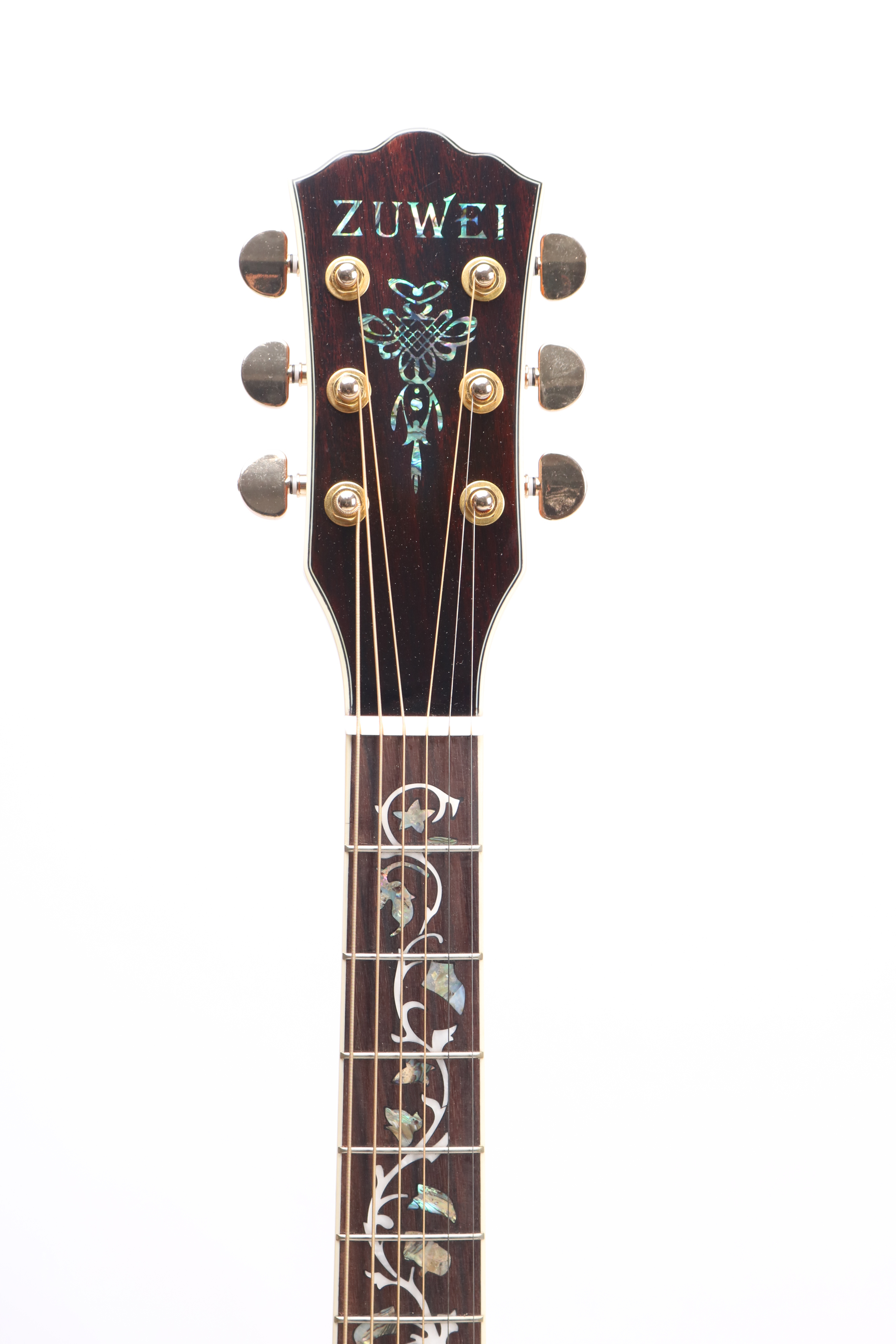 free high quality hardcase gloss finish gold hardwzuwei吉他