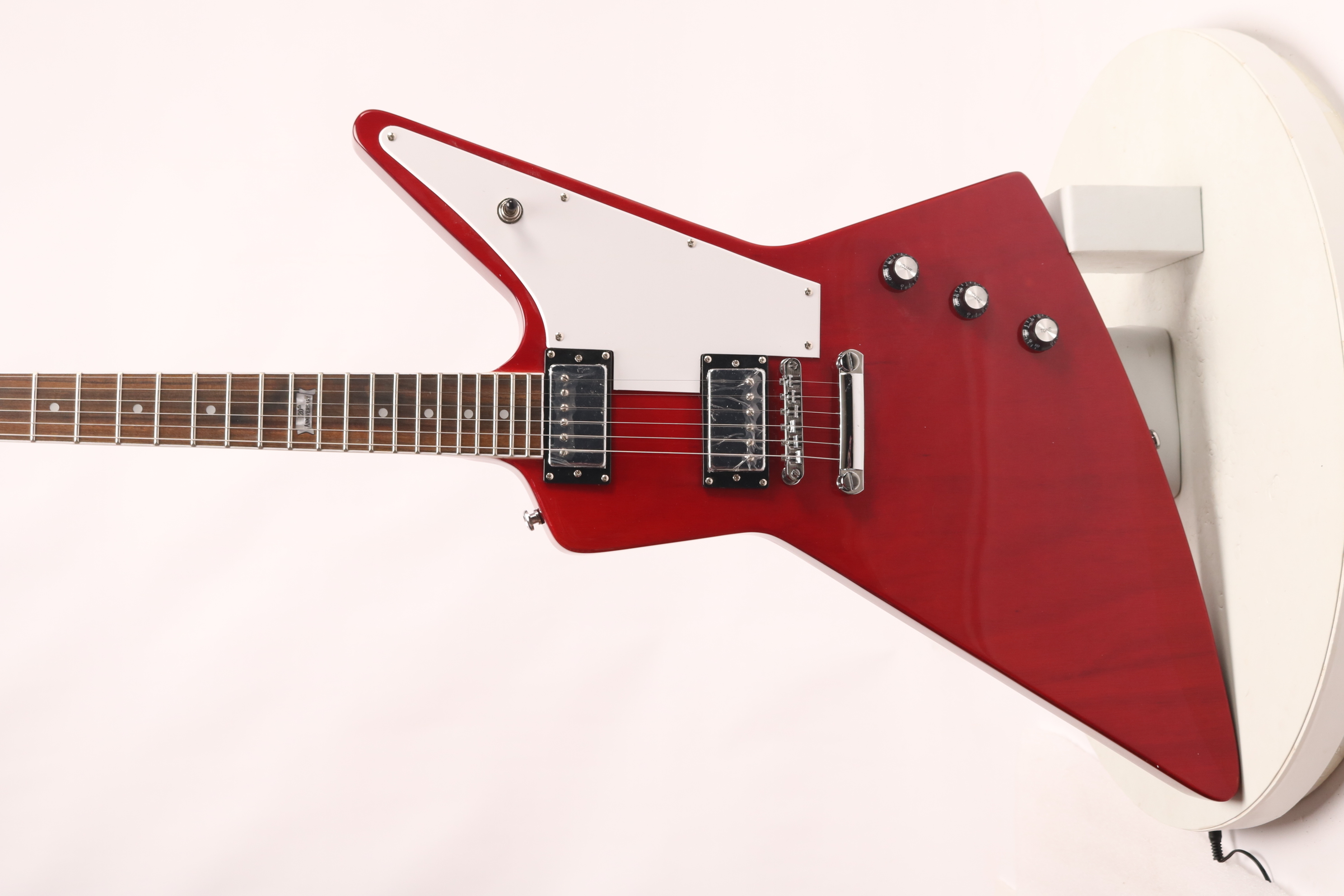 Red explorer guitar clearance