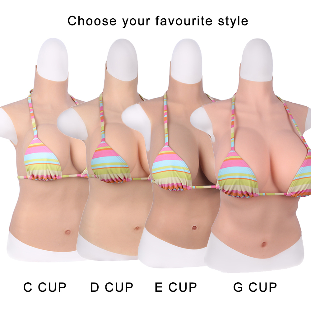 Forme mammarie in silicone grandi X cup per cosplay e drag queen