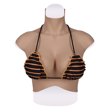 KnowU M size E cup silicone breast forms upgraded short boobs