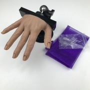 Beige Color Practice Hand for Nails Manicure Training Nail Artwork Display