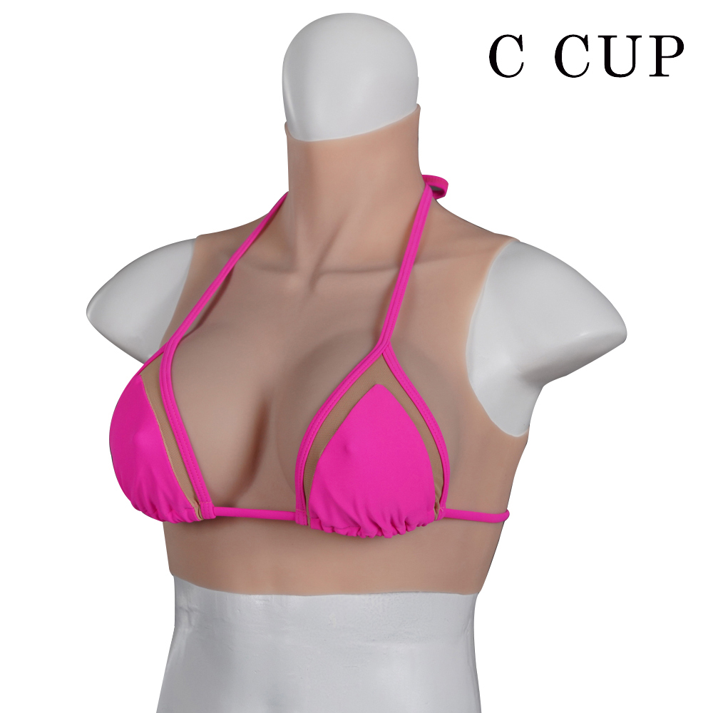 E Cup Silicone Fake Breast Forms Fake Boobs Breastplate for Drag Queen Crossdres 