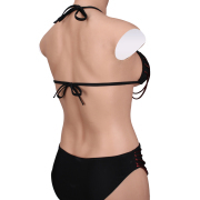 KnowU Upgraded No-oil Silicone E Cup Bodysuit Breast Forms Half-length For Crossdresser