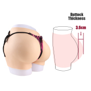 KnowU Silicone Hip Pants Open Crotch Panty Plump Butt Underwear Crossdresser