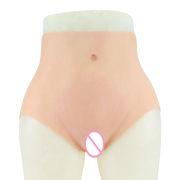 KnouwU Silicone Pants Shorts Triangle Briefs Underwear Crossdresser Transgender