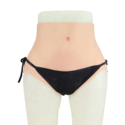 KnouwU Silicone Pants Shorts Triangle Briefs Underwear Crossdresser Transgender