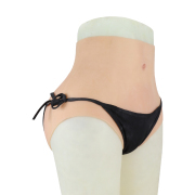 KnouwU Silicone Pants Shorts Triangle Briefs Underwear Crossdresser Transgender