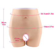 KnowU Silicone Panty Camel toe Plump Hips Underwear Pants Sculpting Tight Crossdresser