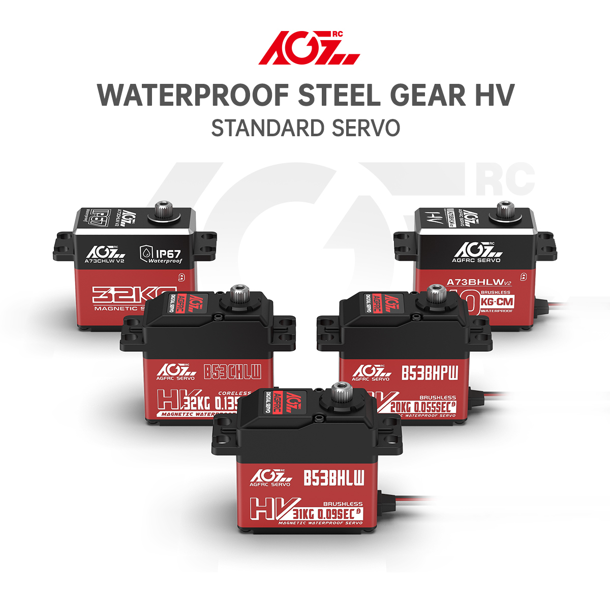 IP67 Waterproof Standard Servo for sale at