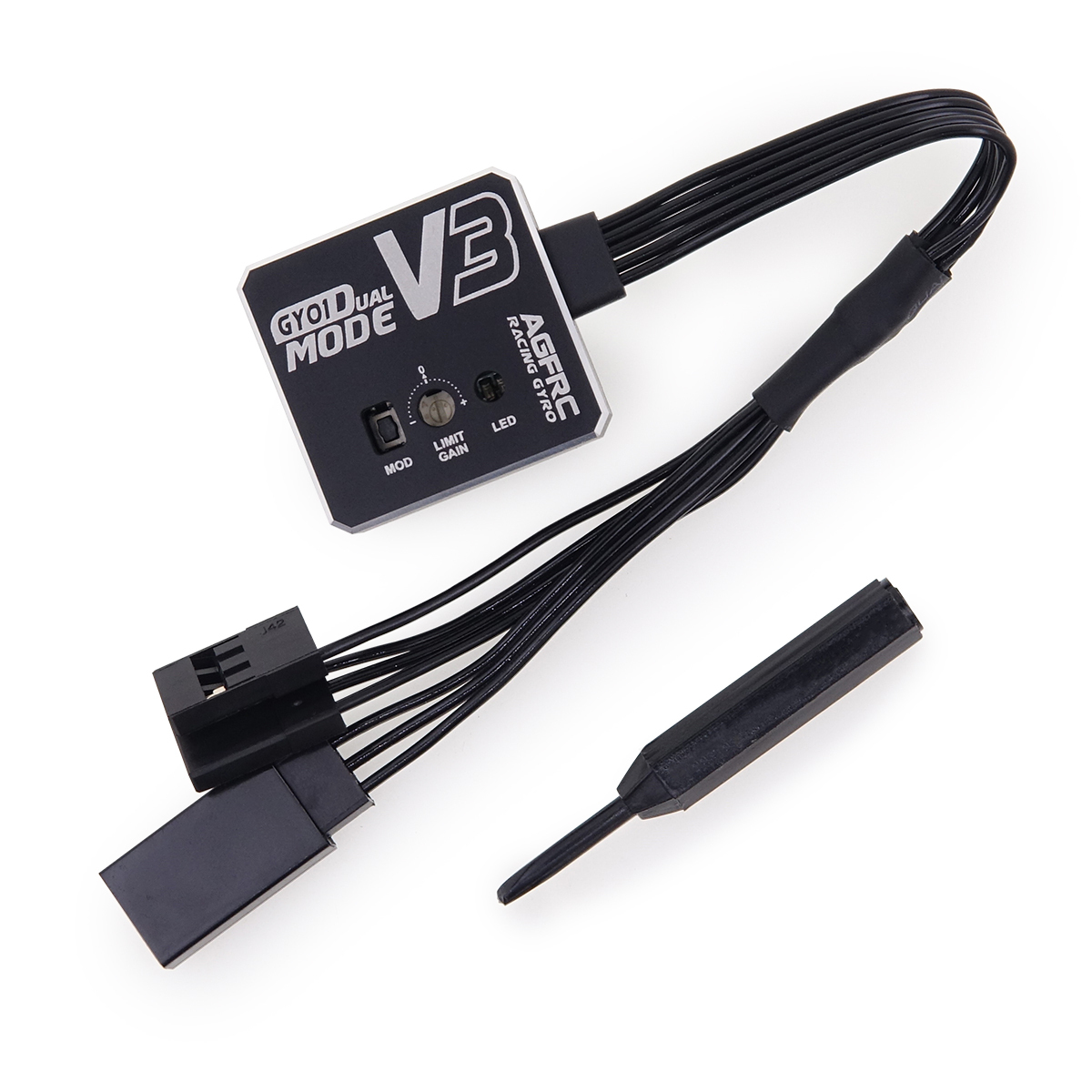 AGFRC Dual Gain Drift Tuned Rated RC Car Gyros for Drift Car